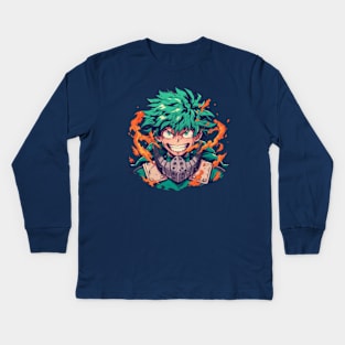 izuku Kids Long Sleeve T-Shirt